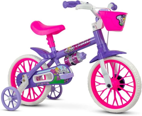 Bicicleta Cairu Aro12 Violeta Feminina