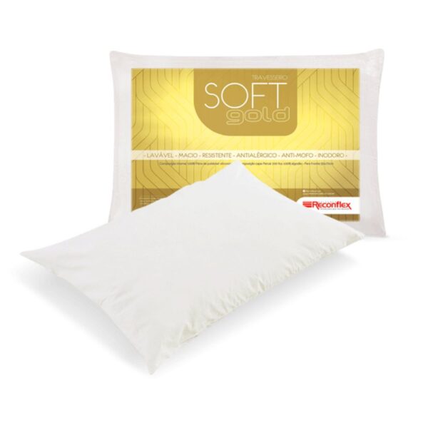 Travesseiro Reconflex Soft Gold 50x70 1