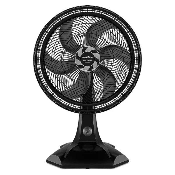 Ventilador Britania Mesa 30cm 6 Paletas Preto 220v