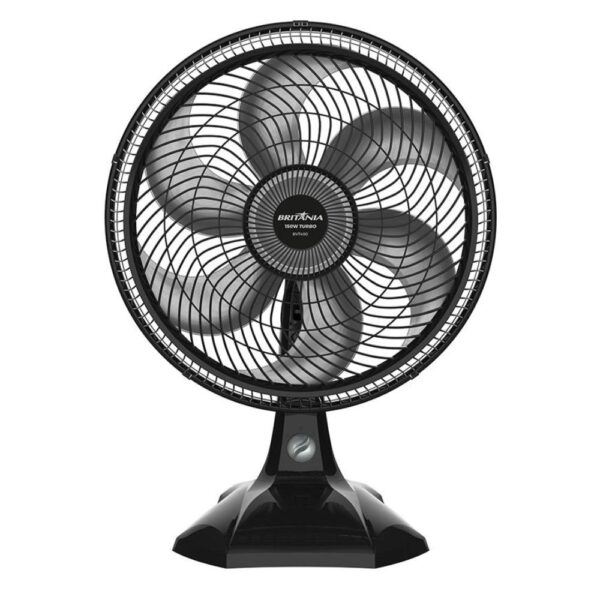 Ventilador Britania Mesa 40 cm 6 Paletas Preto 220v